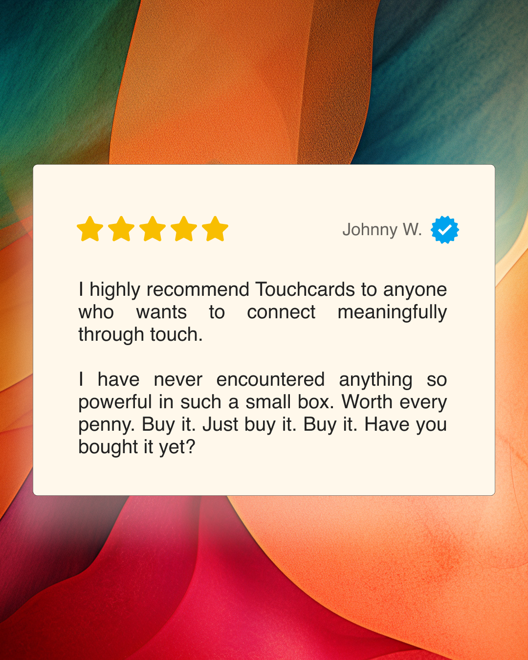 Touchcards - a poetic cardgame